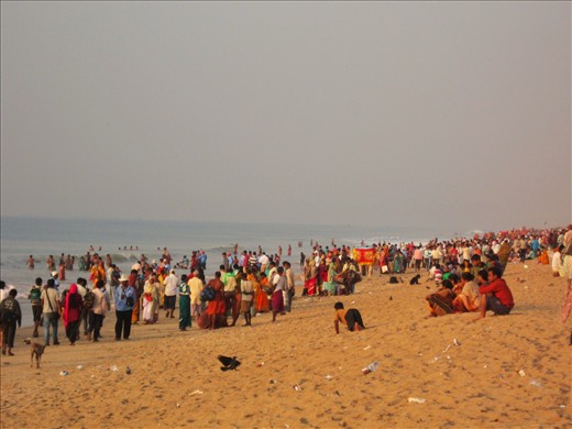 Stranded on Purpose : Waiting for Reclamation , at Puri Sea Beach, Orissa, India