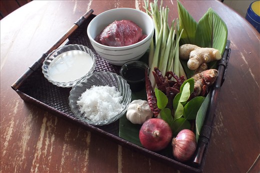 The main ingredients.