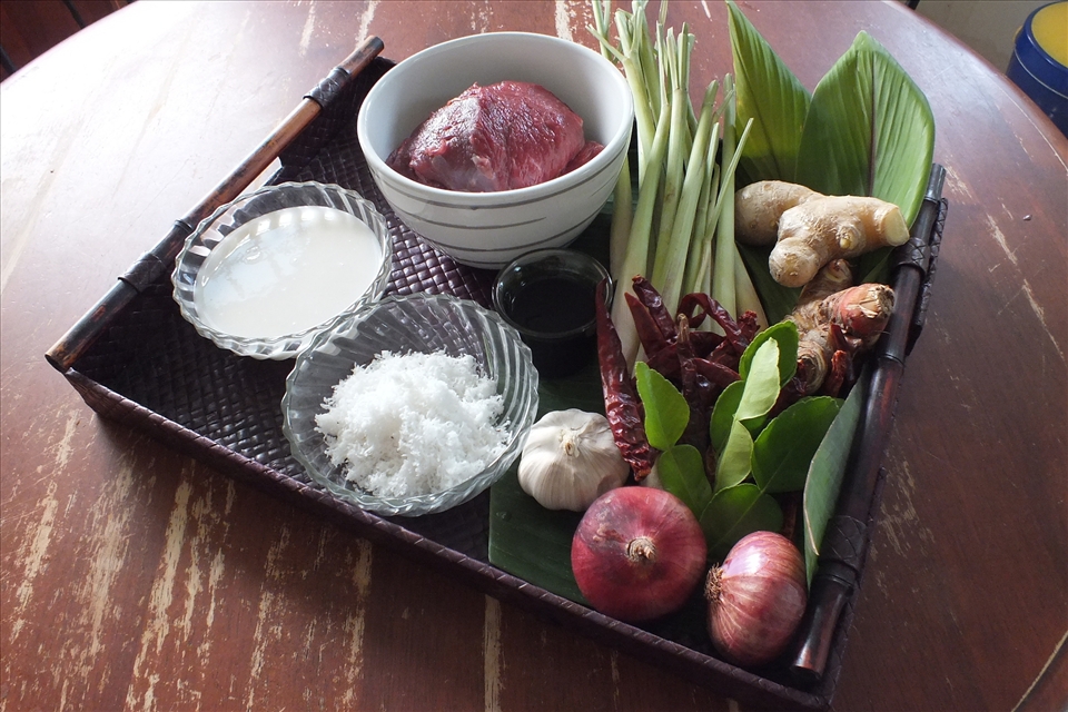 The main ingredients.