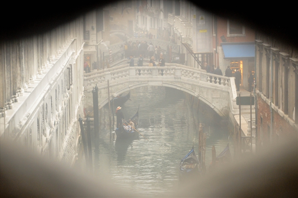 From the Breath bridge: the last walk of the prisioners convicted.