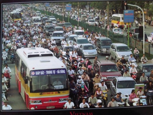 Traffic can be a problem