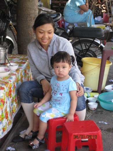 Locals while on food tour