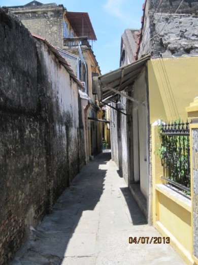 Narrow streets