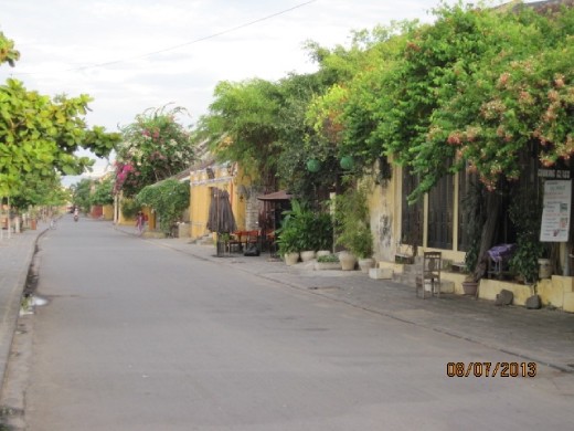 Quiet streets in the morning