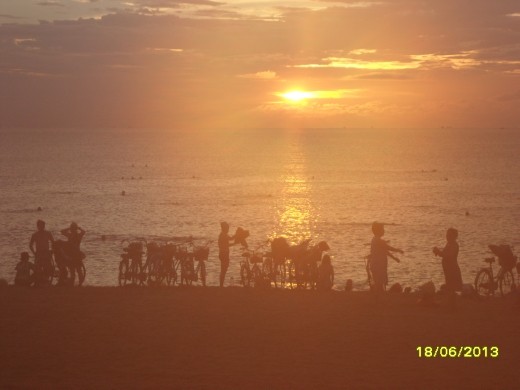Beach at 5.30am Nha Trang