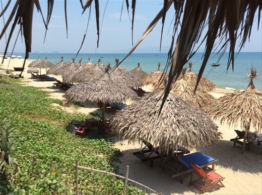 Our view at An Bang Beach