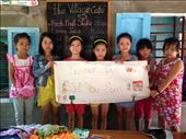 The kids at An Bang with sign for Teacher Tan: by wendyandkevin, Views[227]