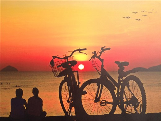 Sunrise at  Nha Trang