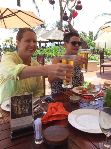 Victoria Hotel Luncheon with Narelle. 