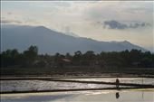 Preparing the rice fields for planting near the mountains: by wendyandkevin, Views[147]