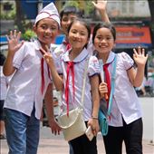 School girls happy to pose. : by wendyandkevin, Views[319]