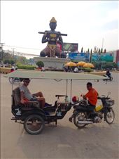 A quick city tour of Battambang in Tuk Tuk. : by wendyandkevin, Views[392]