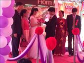 Our first Vietnamese wedding. Bride and groom exchanging rings. : by wendyandkevin, Views[137]