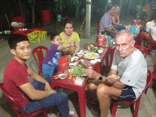 Dinner at 3 Ladies Banh Xeo. 