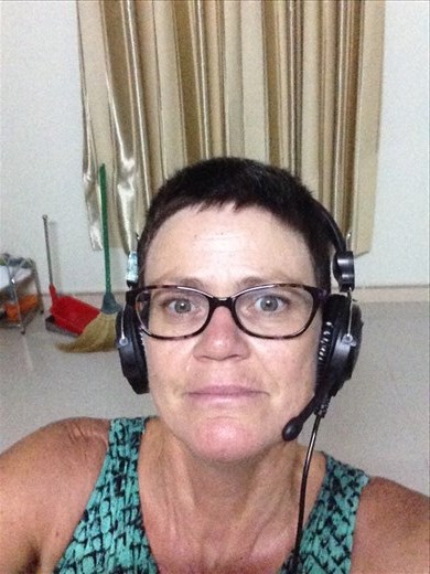 My teaching head gear