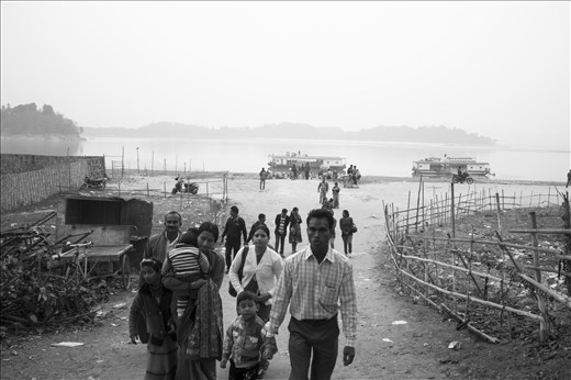 We are the aliens that have just landed in their city. Their curiosity of us is palpable.