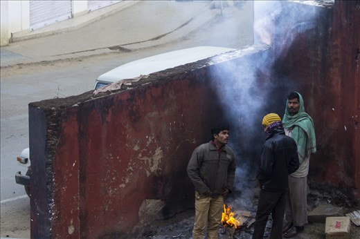 Another breakfast meeting in Kohima, India with the men of the village.