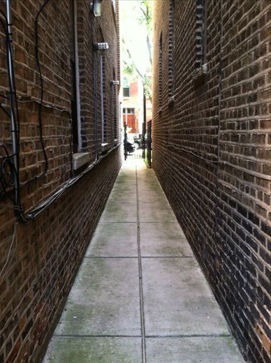 A nice photo opp near where I stayed in Chicago the night before the big journey