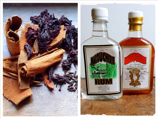 Dried sorrel Sepals, cinnamon and cloves