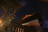 There are so many temples throughout Nepal. They are beautifully and meticulously crafted - carved and painted - and looked after. I love this shot since it combines faith with supernatural themes due to it being night. : by whylackie, Views[2635]