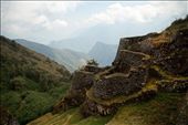 Sayacmarka was a small settlement originally built by the Colla (enemies of the Inca) and later improved by the Inca. It was strategically placed in terms of security but the absence of agricultural terraces limited the population that the town could support.  : by wijew, Views[510]