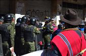 Both sides stand their ground without resorting to violence.: by william-li, Views[390]