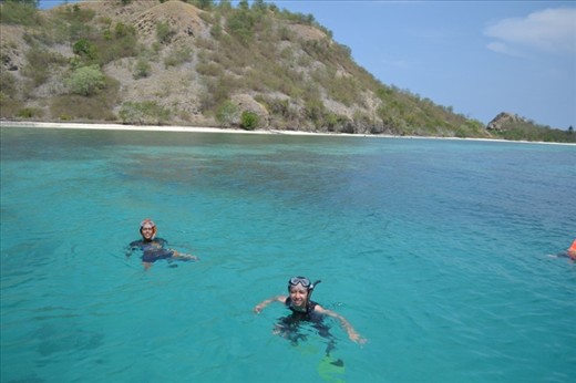 Another activity that u can do in Riung island is snorkeling and swimming and u would forget how salted the water because the magical of color of water. 
Winny,..
Please took pictures of me, please.. that Bobi said to me and with my pleasure ‘preet, I took his photos.
 What incredible and marvelous island.
