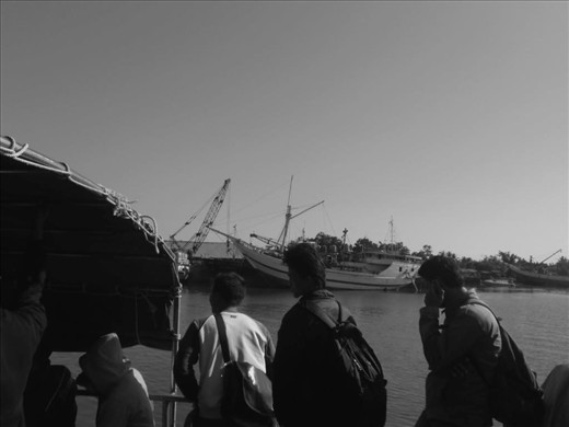 We had arrived at the Harbour