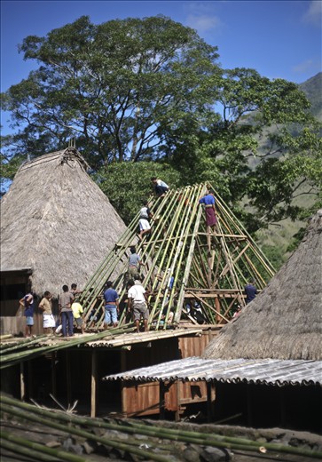 This is the example how the life should be. Bena village people teach us to become useful to other people. That is what we call a proper life. Help people without purpose. 