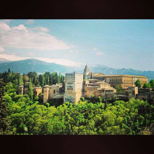 La Alhambra, Granada, España