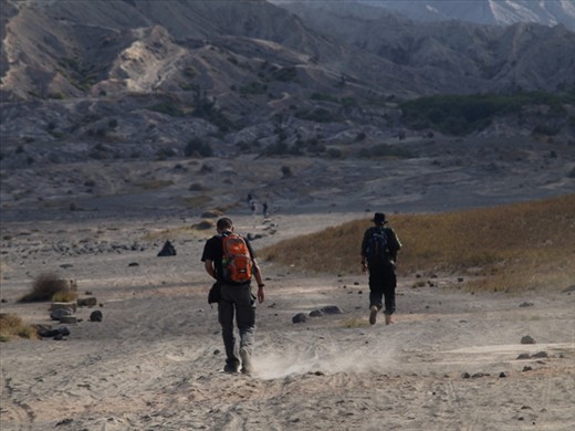 trekking in Bromo sea sand is the option if you have high interest of adventure