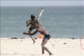 Wrestling is Senegal's biggest sport.  They train hard and they start young!: by worldartculture, Views[846]