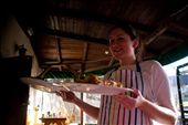 Jana-Chef at the small restaurant in the city park: by worldkitchen, Views[242]