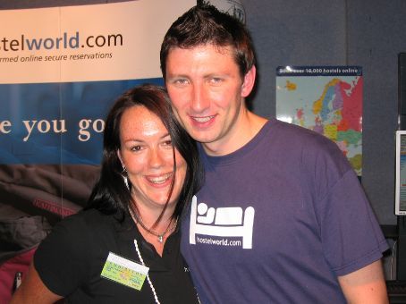 Lorraine & Andrew - friends from Hostelworld.com
