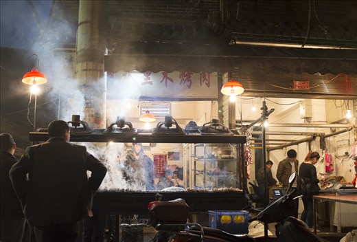 Thick steam and the smell of delicious frying meat hangs heavy in the air. Every alleyway is a journey for the senses. 