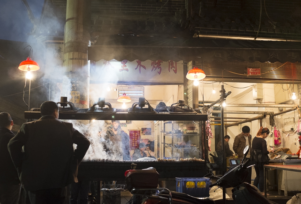 Thick steam and the smell of delicious frying meat hangs heavy in the air. Every alleyway is a journey for the senses. 