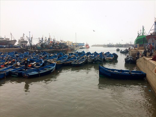 Port in Essaouira, Morocco