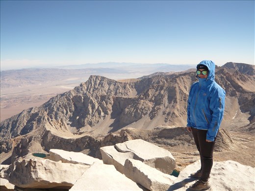 Mount Whitney: 14,494 ft. Sierra Nevadas, CA