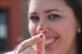 Lizette Rodriguez gently holds a fragile Native Myan 