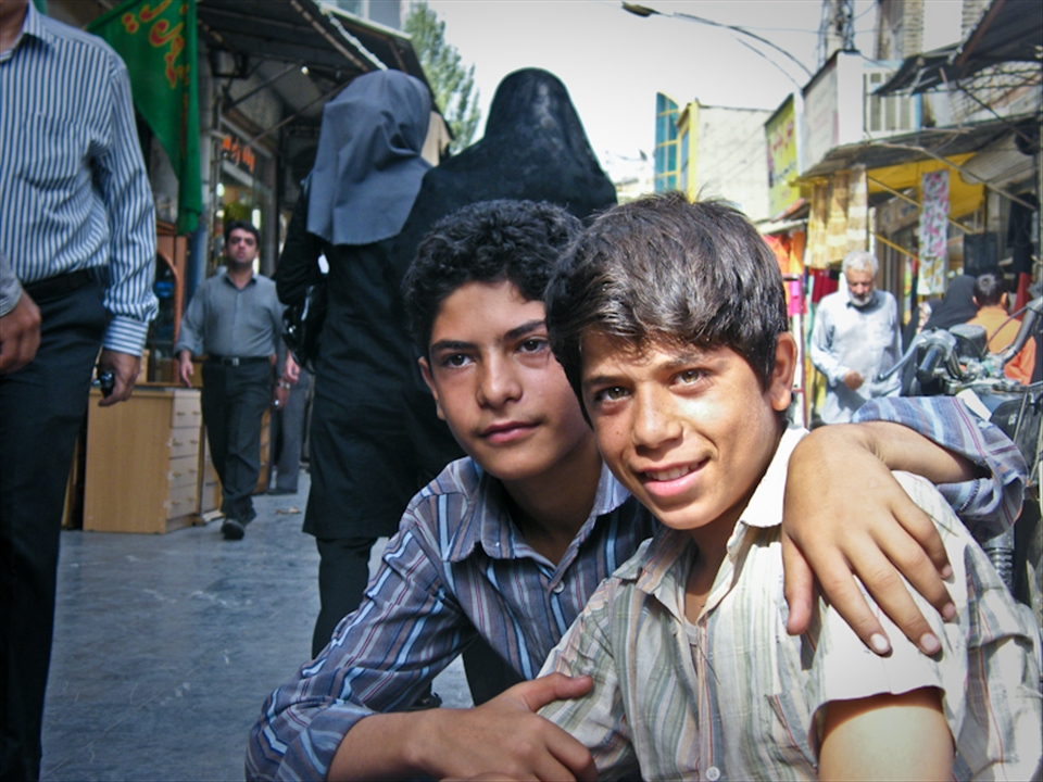 People in Iran is very friendly and curious about occidentally looking people and travellers..It is not strange to be photographied back by locals. If you are able to learn some farsi words you will be awarded with lots of smiles. 