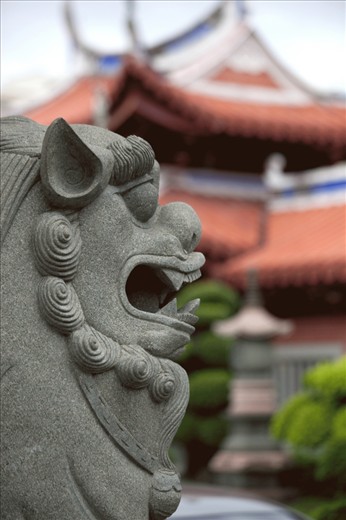 Lian Shan Shuang Lin Temple. China wants to get some extra islands but they are already 75% of the population in here! In the 80s they were 40% but now they have almost doubled. The government opposition argues the Lee Ruling Family has promoted Chinese immigration in their aim for a Chinese Singapore. The Chinese temples are essential elements of the 