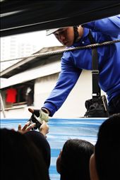 One of the cheapest fare for transportation here in Bangkok. : by xselmae, Views[244]