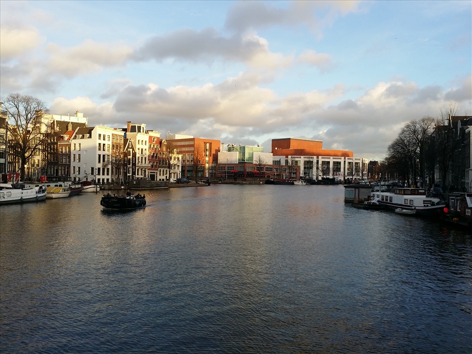 Netherlands, Amsterdam - River.