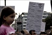 Demonstrator's demands. During the biggest protest of Greece's recent history.: by yannisp, Views[462]