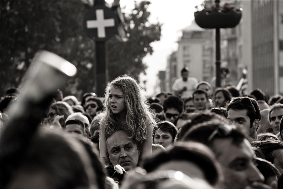 Almost a million of people gathered that day, elderly and children among them.