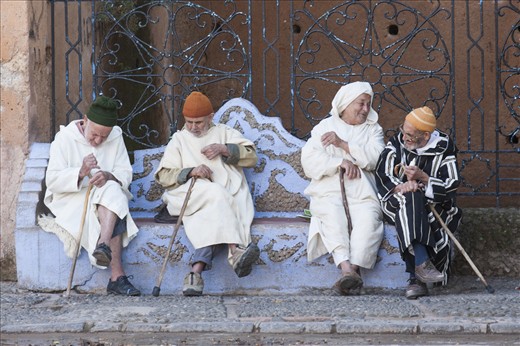 Like old age musketeers, these four elderly gentlemen were resting on their canes in the main square of their little mountain village. Exhilarated by the colourful procession of people before them, they were probably storytelling about their lives as young men. It takes the wisdom that comes with age to fully appreciate the richness and beauty of life.  