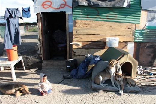 Dina's neighbours and their children will also be evicted.