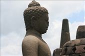 Spread all of part in temple. The Buddha statues have many kind poses with different hand symbols. (Borobudur temple, Magelang, Central Java): by yes, Views[373]