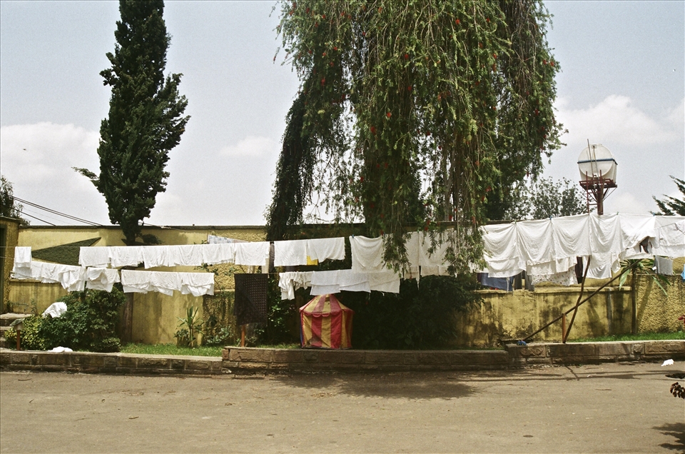 The never ending daily tasks of laundry, especially at an orphanage.