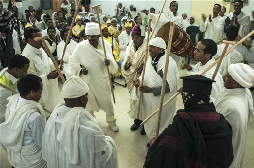 traditional dance, which includes african drums 